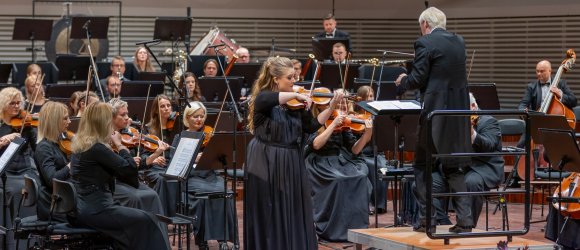 The opening of the 141st concert season with Paula Šūmane and Gintaras Rinkevičius