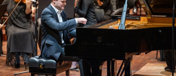 Jāzepa Vītola Starptautiskā pianistu konkursa fināls,foto: Jānis Vecbrālis