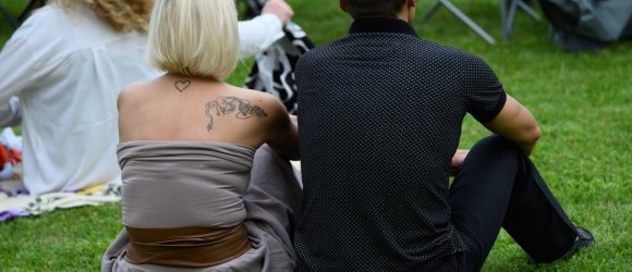 Symphony of nature in Tukums' Durbe castle courtyard,foto: Mareks Bērziņš