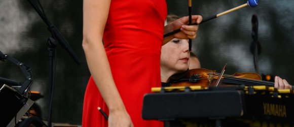 Symphony of nature in Tukums' Durbe castle courtyard,foto: Mareks Bērziņš