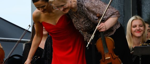 Symphony of nature in Tukums' Durbe castle courtyard,foto: Mareks Bērziņš