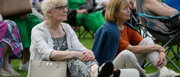 Symphony of nature in Tukums' Durbe castle courtyard,foto: Mareks Bērziņš