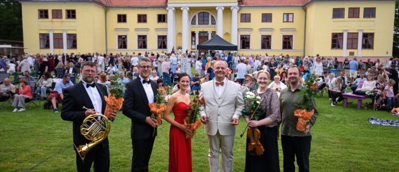 Symphony of nature in Tukums' Durbe castle courtyard,foto: Mareks Bērziņš