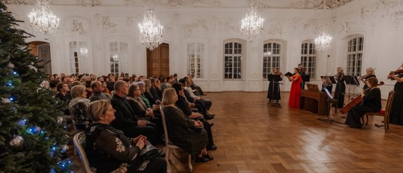 SONORE ANTIQUA un GUNTA GELGOTE Rundāles pilī,foto: Ieva Romaško