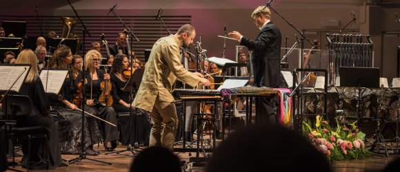 145. Season Closing Concert. Guntars Freibergs, Guntis Kuzma, Andris Dzenītis,foto: Kārlis Volkovskis