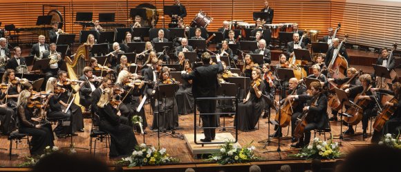 146. koncertsezonas atklāšana - Daniels Millers-Šots, Juris Karlsons, Guntis Kuzma,foto: OHM.LV Sofija Zīverte