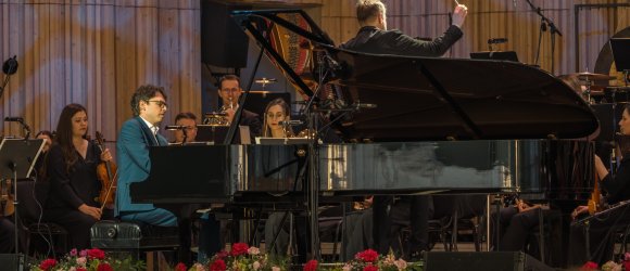 Kristīne Balanas and Lucas Debargue. Liepāja Summer,foto: Kārlis Volkovskis