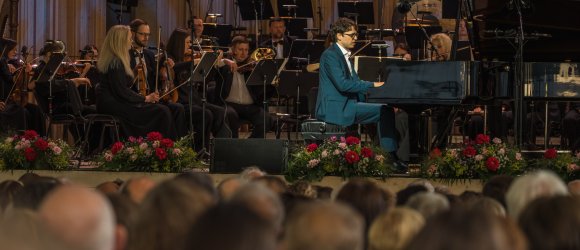 Kristīne Balanas and Lucas Debargue. Liepāja Summer,foto: Kārlis Volkovskis