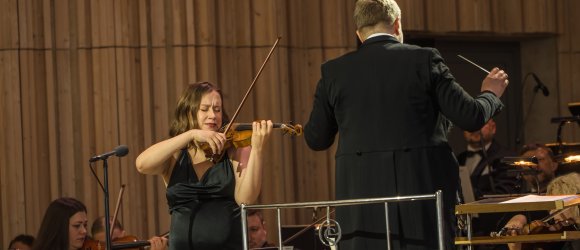 Kristīne Balanas and Lucas Debargue. Liepāja Summer