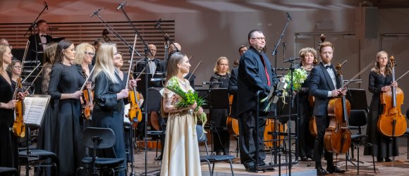 Agra Engelmaņa 90. jubilejai veltīts koncerts,foto: Jānis Vecbrālis