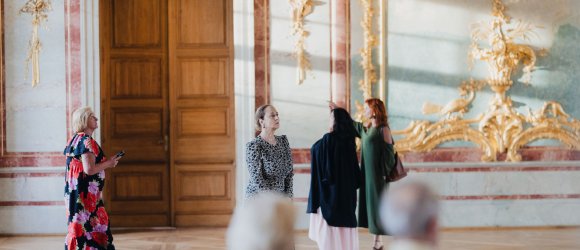 Liepājas skaņas Rundāles pilī ar Gunti Kuzmu un Robertasu Beinaris,foto: Jānis Porietis