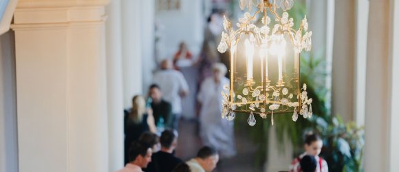 Liepājas skaņas Rundāles pilī ar Gunti Kuzmu un Robertasu Beinaris,foto: Jānis Porietis