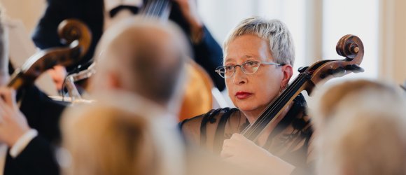 Liepājas skaņas Rundāles pilī ar Gunti Kuzmu un Robertasu Beinaris,foto: Jānis Porietis