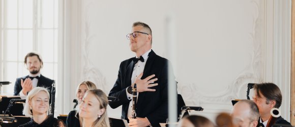 Liepājas skaņas Rundāles pilī ar Gunti Kuzmu un Robertasu Beinaris,foto: Jānis Porietis