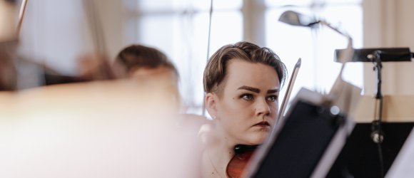 MOCARTS, VASKS UN MARTINŪ Rundāles pilī - Jānis Stafeckis un Renāte Trapāne,foto: Ieva Romaško