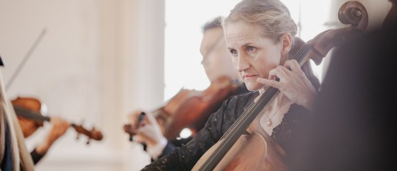 MOCARTS, VASKS UN MARTINŪ Rundāles pilī - Jānis Stafeckis un Renāte Trapāne,foto: Ieva Romaško