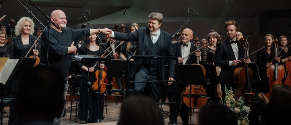 Pētera Vaska 80 gadu jubilejas koncerts,foto: Valters Pelns