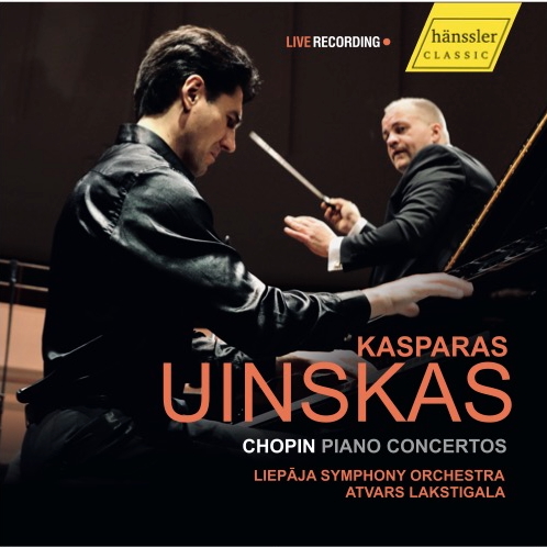 Kaspars Uinsks. Šopēna klavierkoncerti